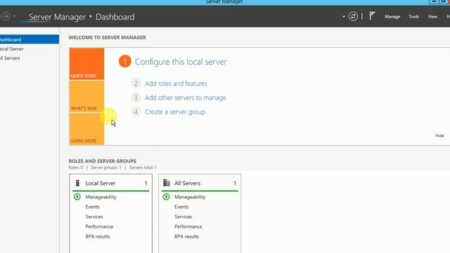 Step by step Active Directory installation and DNS configuration in Windows 2012 Server смотреть онлайн