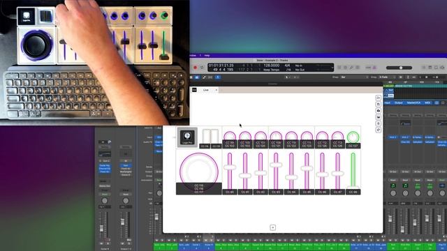 Monogram Creative Console as a CONTROL SURFACE in Logic Pro смотреть онлайн