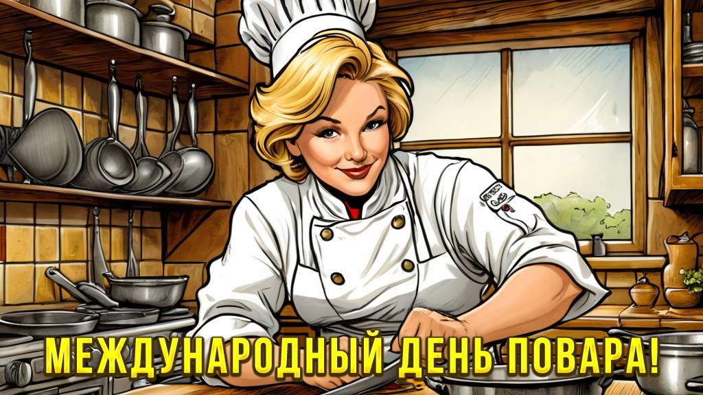 20 октября. Международный день повара. Поздравление С Днем повара! День повара! смотреть онлайн