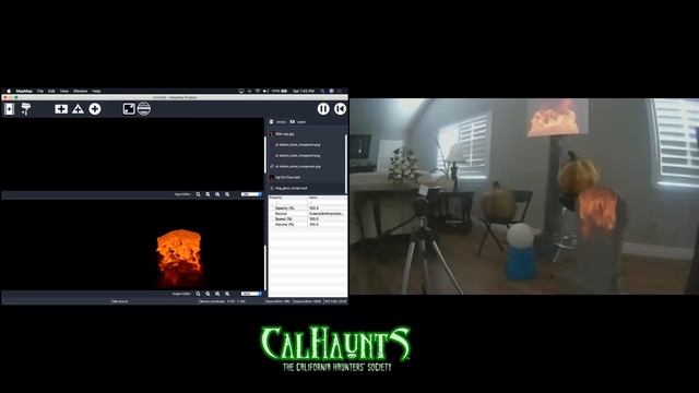 MapMap Projection mapping Tutorial for Halloween смотреть онлайн