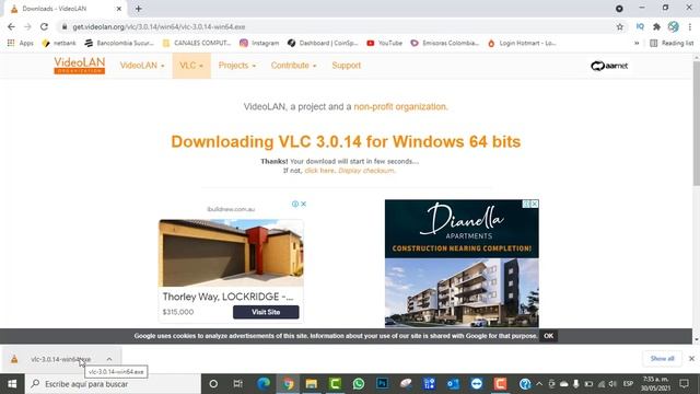 💻💻(Urgente)!! Como Descargar VLC Windows 10 / 8 / 7💻💻 смотреть онлайн