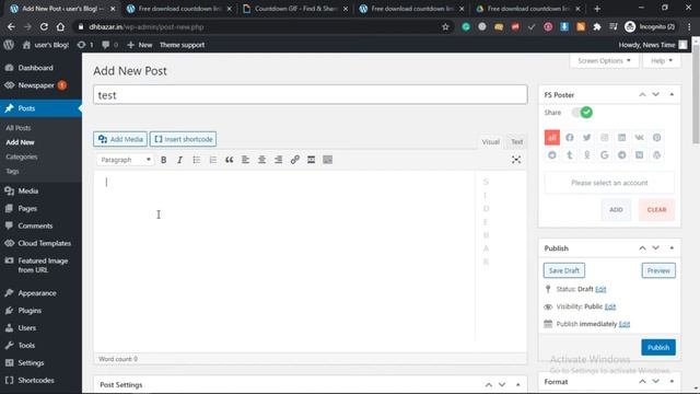 Free download timer countdown button video for WordPress Without C panel 2021 (Hindi) смотреть онлайн