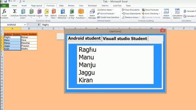 How to create Tabstrip In Excel user form || in Kannada смотреть онлайн