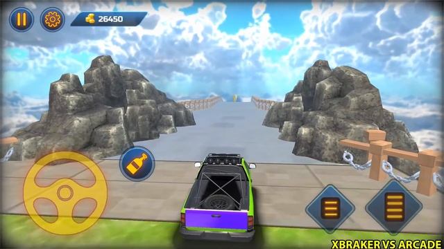 Monster Truck Stunts Montain Climb Driving: Pick Up Truck Unlocked - Android Gameplay Simulator смотреть онлайн