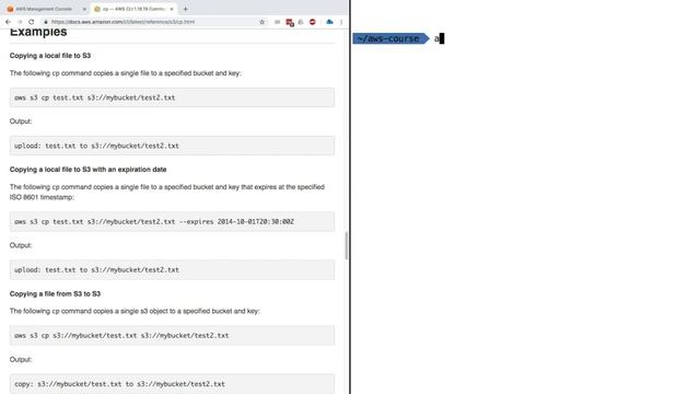 AWS CLI on Amazon S3 Tutorial смотреть онлайн