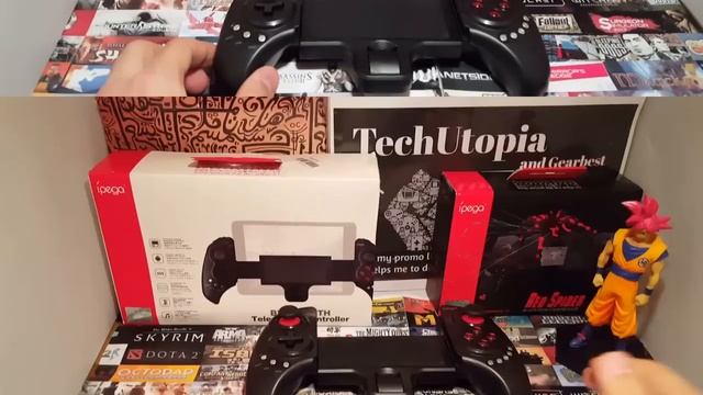 iPega PG 9023 Review/Hands on/Unboxing/Gaming test/How to pair/Phones/Tablets(Android/iOS gamepad) смотреть онлайн