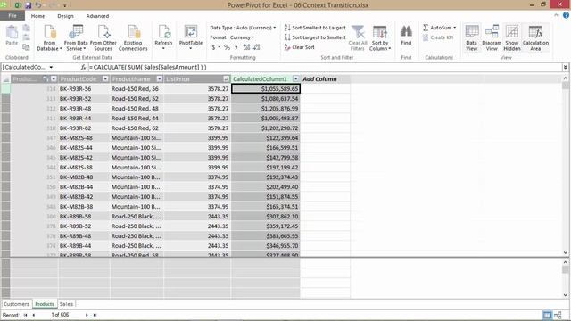 10-06 Advanced DAX Concepts - Context Transition смотреть онлайн