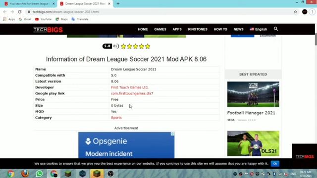 Dream League Soccer2021 Mega Hack Dls 21 Mod Apk V8.06|Unlimited Money 100%Working Apk By TechBigsY смотреть онлайн