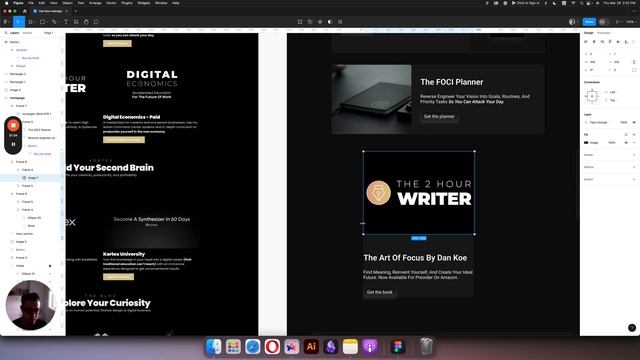 I redesigned Dan Koe's website - Redesign & Templatize Series (Part 1/3) смотреть онлайн
