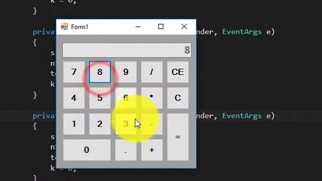 1.1 creating c# calculator in urdu hindi | how to make calculator in c sharp in visual studio смотреть онлайн