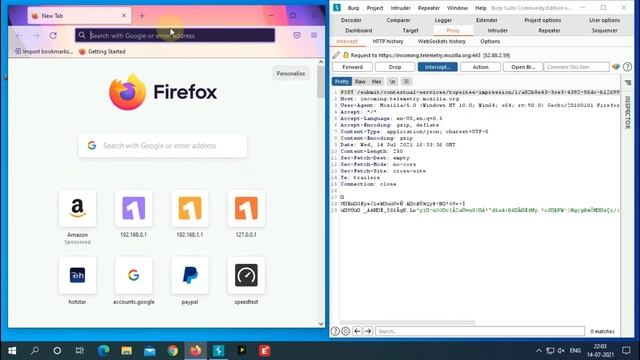 Burp Suite Installation & Configuration in Windows and perform a Parameter Tampering attack смотреть онлайн
