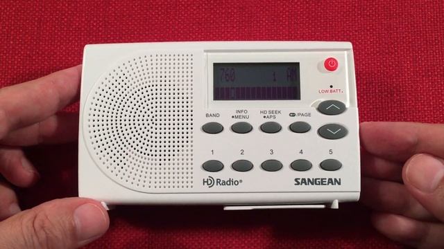 Sangean SG-108 HD Radio Evening MW смотреть онлайн