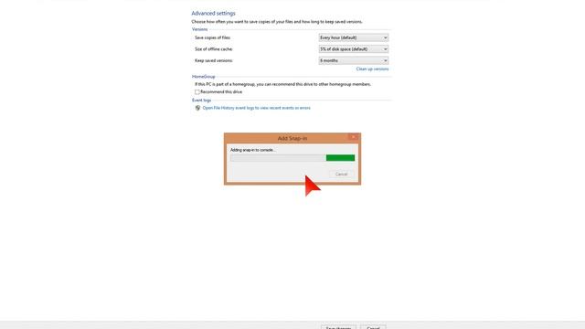 Windows 8.1 a look at file history and system image. смотреть онлайн