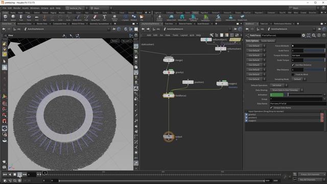 Magnetic Sand. Houdini Vellum Grains Tutorial. Project Files. C4D Octane Render смотреть онлайн