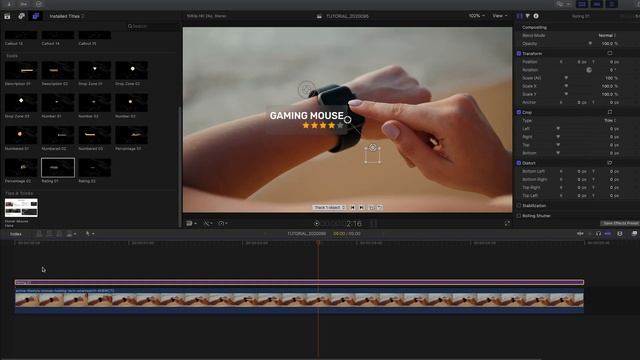 Minimal Callout Graphics Tutorial for FCPX смотреть онлайн