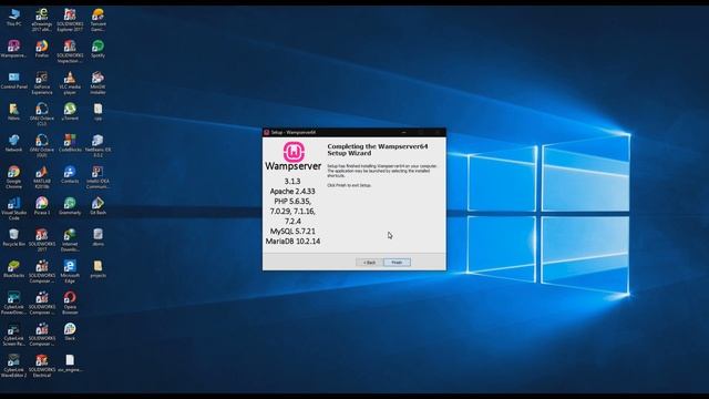 How to setup Wamp server and open a Project in Wamp for College Project !!! смотреть онлайн