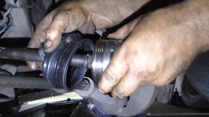 Замена наружной гранаты ВАЗ 1117 Калина