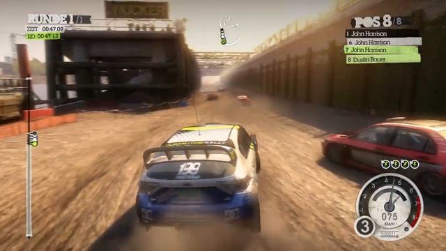 Dirt 2 DirectX 11 Gameplay Race View ULTRA Settings ATI Radeon HD 4650 Saphire смотреть онлайн