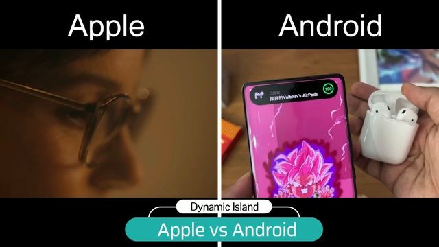 Apple Dynamic Island vs Android Dynamic Island смотреть онлайн