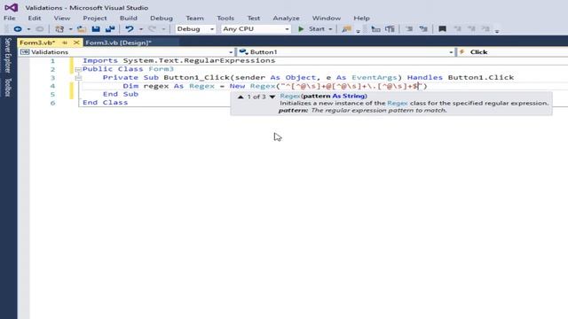 Visual basic. net: how to validate email address in textbox смотреть онлайн