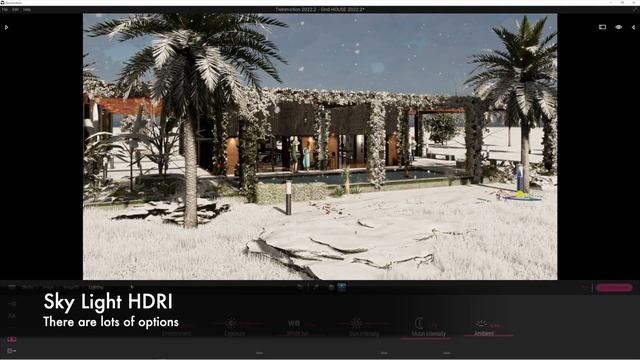 Twinmotion 2022.2: NEW HDRI Backdrops