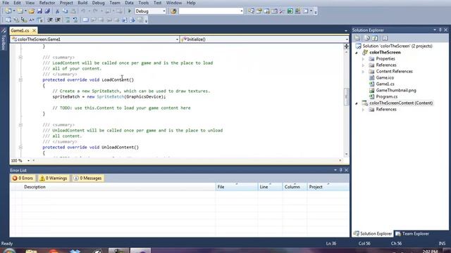 XNA Beginner Tutorial смотреть онлайн