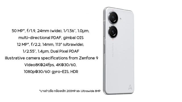 หลุดสเปคเต็ม ASUS Zenfone 10 ใช้หน้าจอ AMOLED 5.9 120Hz l SD 8 Gen 2 l แบตฯ 5000mAh смотреть онлайн
