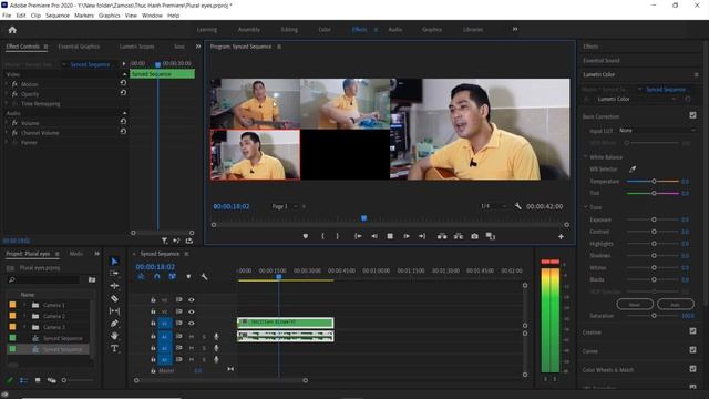 Cách dùng Pluraleyes 4 để đồng bộ âm thanh và video - Dựng Multicam trong Premiere смотреть онлайн