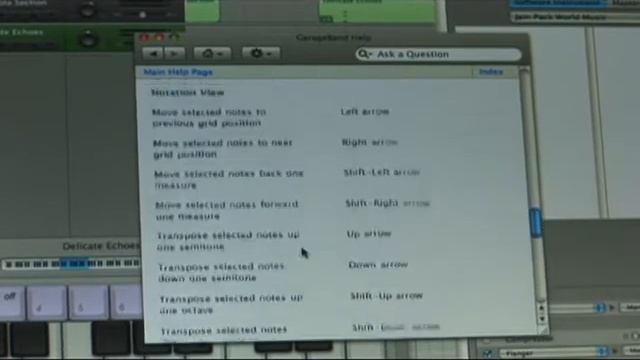 GarageBand Plugin Tips : GarageBand Keyboard Shortcuts смотреть онлайн