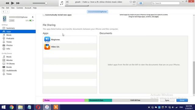 How to put ringtone in Iphone, Itunes needed | No garageband , ios 7 to 11 смотреть онлайн