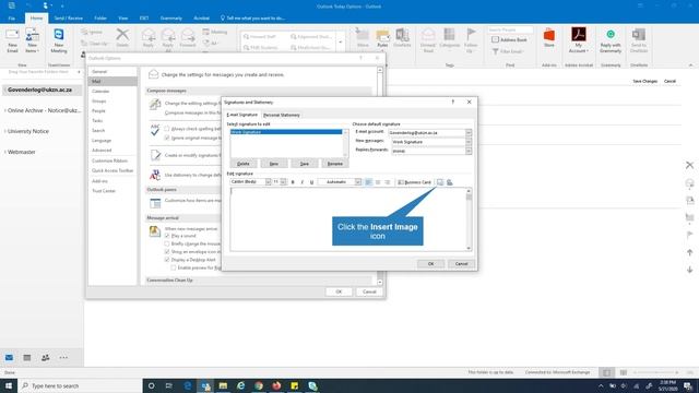 How to place your Email Signature onto Outlook – Windows – English Version смотреть онлайн