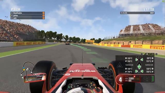 F1 2016 Spain - Full Race