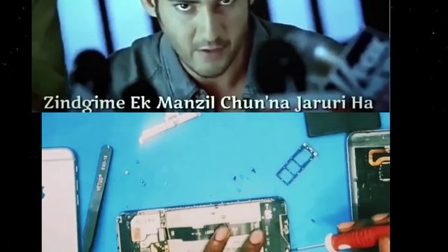 Zindagi Ek Jung h 👊 || mobile Repairing WhatsApp Status 📲 || 😍Best of Mahesh babu Dialogue❤️|| смотреть онлайн