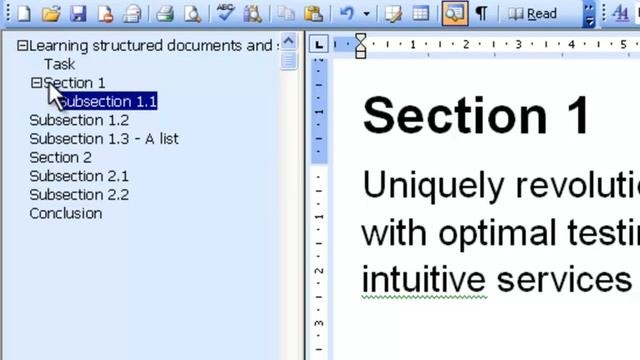 Creating structured documents in word 2003 смотреть онлайн