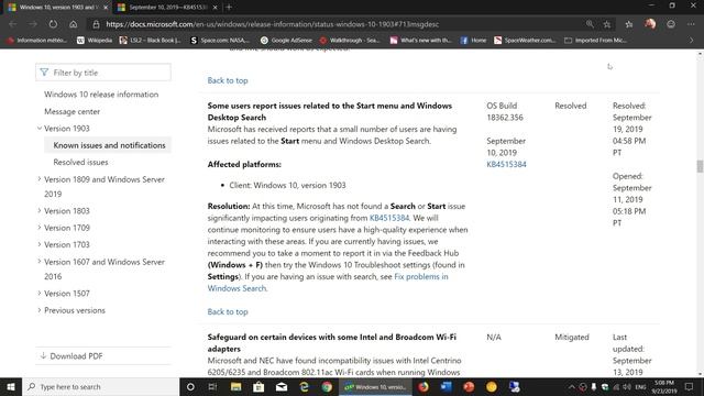Windows 10 May 2019 update does not have a Start Menu and Search problem since Patch Tuesday says M смотреть онлайн