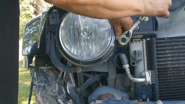 Jeep Patriot Headlight assembly removal смотреть онлайн