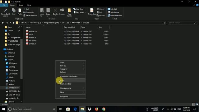 How To Install Dev C++ and How To Install Free Glut library |How To Run A Project | Programming C++ смотреть онлайн