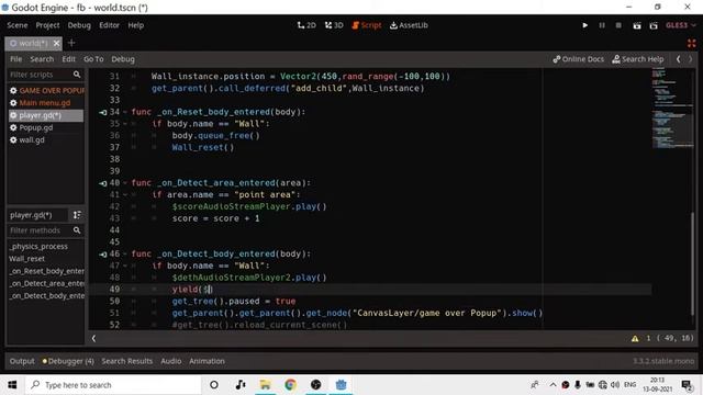 how to make flappy bird game in Godot in Tamil #12 add sound смотреть онлайн