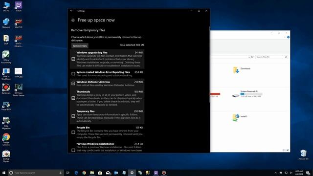 Free Up Disk Space with Windows 10 April 2018 Update смотреть онлайн