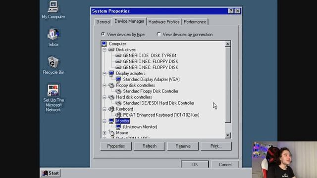 BİLGİSAYARIMA WİNDOWS 95 YÜKLEDİM! (PC BOZULDU) смотреть онлайн
