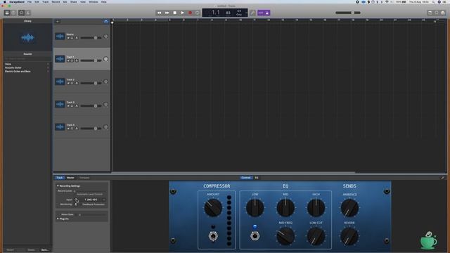 Roland MC-101 : Multi Track to GarageBand // Logic is similar! смотреть онлайн