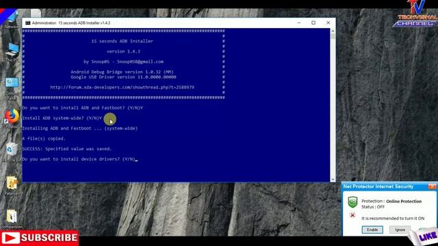 How to Install ADB Fastboot & ADB Drivers On Windows 10, 8, 7 in Computer/Laptop | Techvishal VSB смотреть онлайн