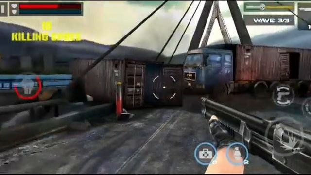 dead target Zombie games 3D #android ios gameplay Corner, Bridge, train Station 18-20 смотреть онлайн