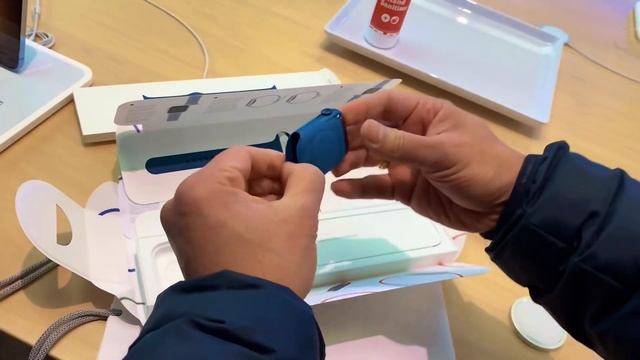 Apple Watch Series 7 Blue Unboxing смотреть онлайн