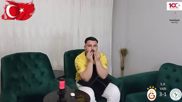 FANATİK FENERBAHÇELİ GALATASARAY RİZESPOR MAÇINI İZLERSE... смотреть онлайн