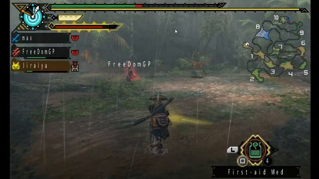 Monster Hunter 3rd Online [adhoc] [PPSSPP] HD смотреть онлайн