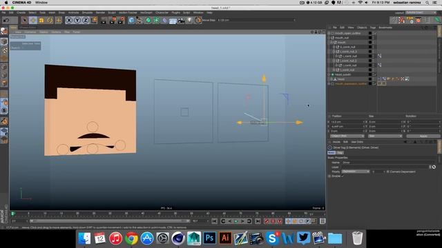 Minecraft Cinema 4D Rigging Tutorial Pt.6 смотреть онлайн