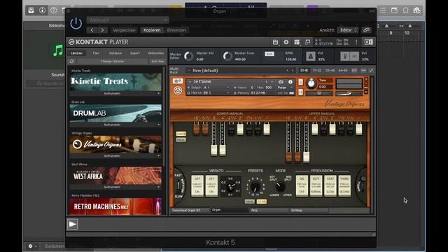 🎹 Native Instruments Vintage Organs - PreSet Check 🎹 смотреть онлайн