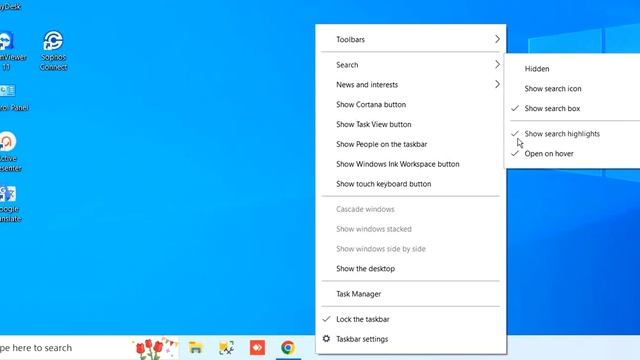 How to remove annoying icons in Windows Search Bar that appear after recent Windows Update смотреть онлайн