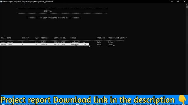 Hospital Management System | C Project | Project with Source Code | File Handling смотреть онлайн